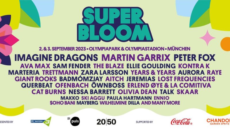 SUPERBLOOM Festival in München – 02.-03.09.2023