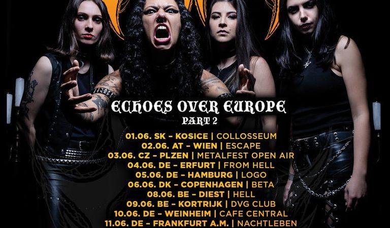 Crypta auf „Echoes Over Europe Part 2“ Tour