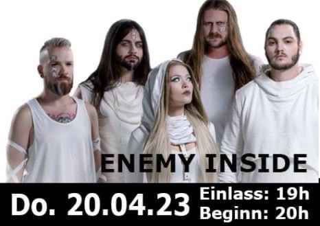 20.04.2023: Dawn of Eternity, Dust in Mind und Enemy Inside im Cult, Nürnberg