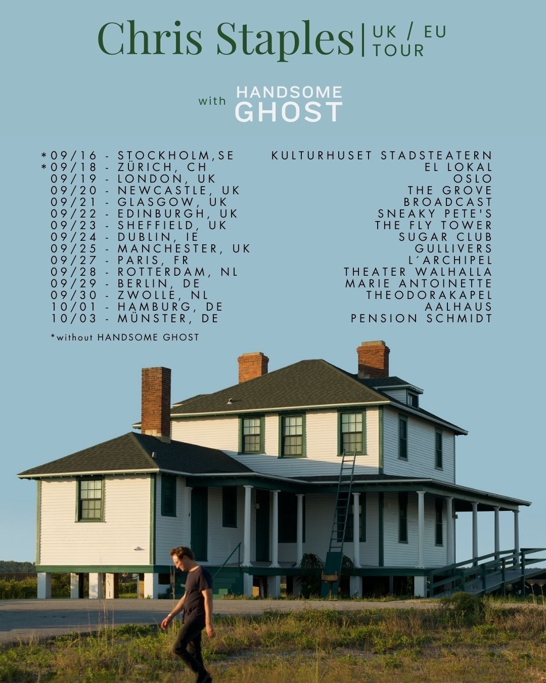 Chris Staples auf Europa & UK-Tour 09/2023 - musicpunch.de