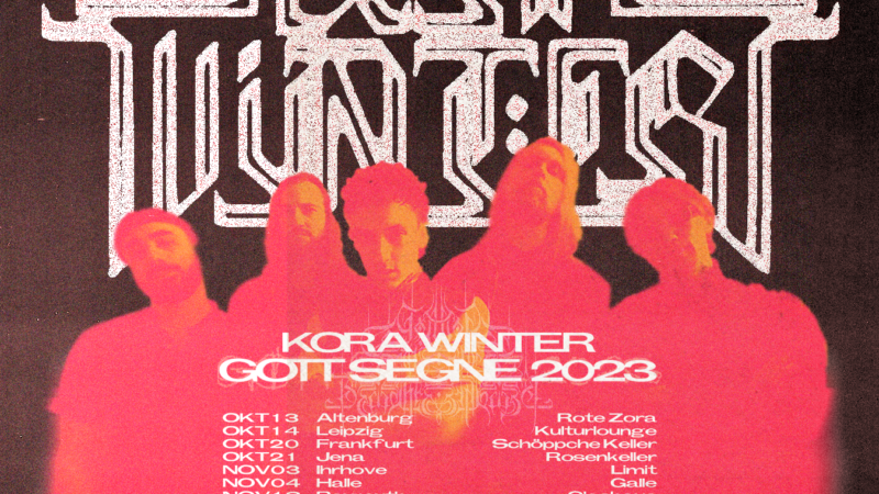 Kora Winter auf “Gott Segne 2023” Tour