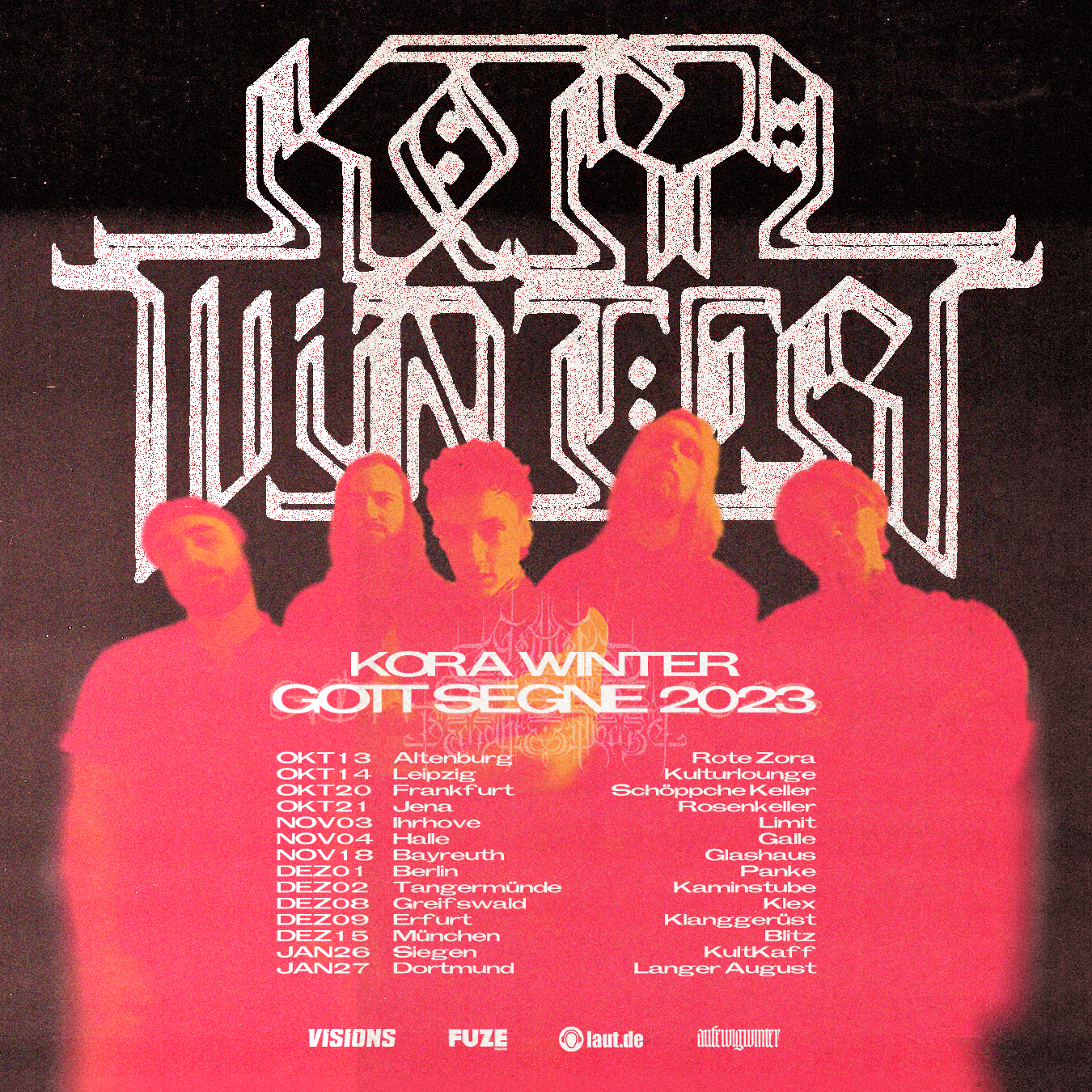 Kora Winter auf “Gott Segne 2023” Tour