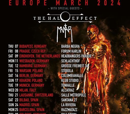 Meshuggah – “Europe March” 2024