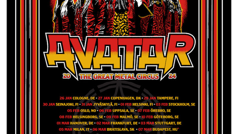 Avatar kündigen Headliner Tour 2024 an