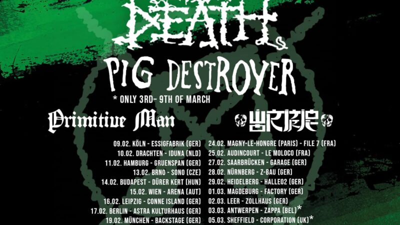 Napalm Death auf “Campaign for Musical Destruction” Tour 2024