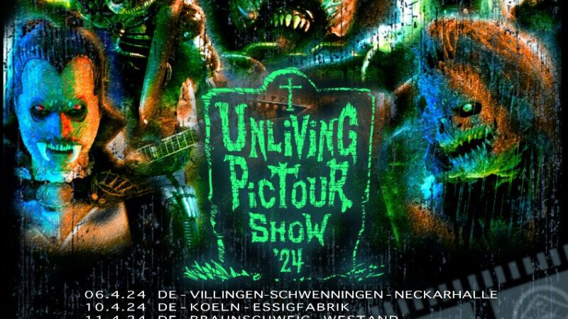 Lordi kommen auf “Unliving Pictour Show” 2024