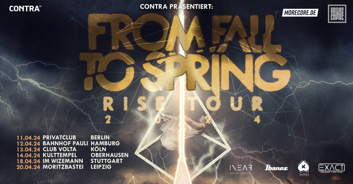 From Fall To Spring auf Tour 2024 - musicpunch.de
