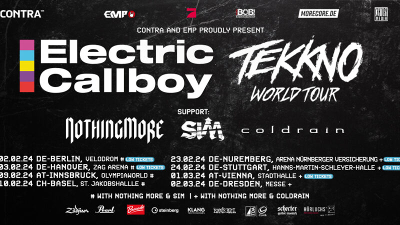 SIM mit Electric Callboy auf Tour 2024
