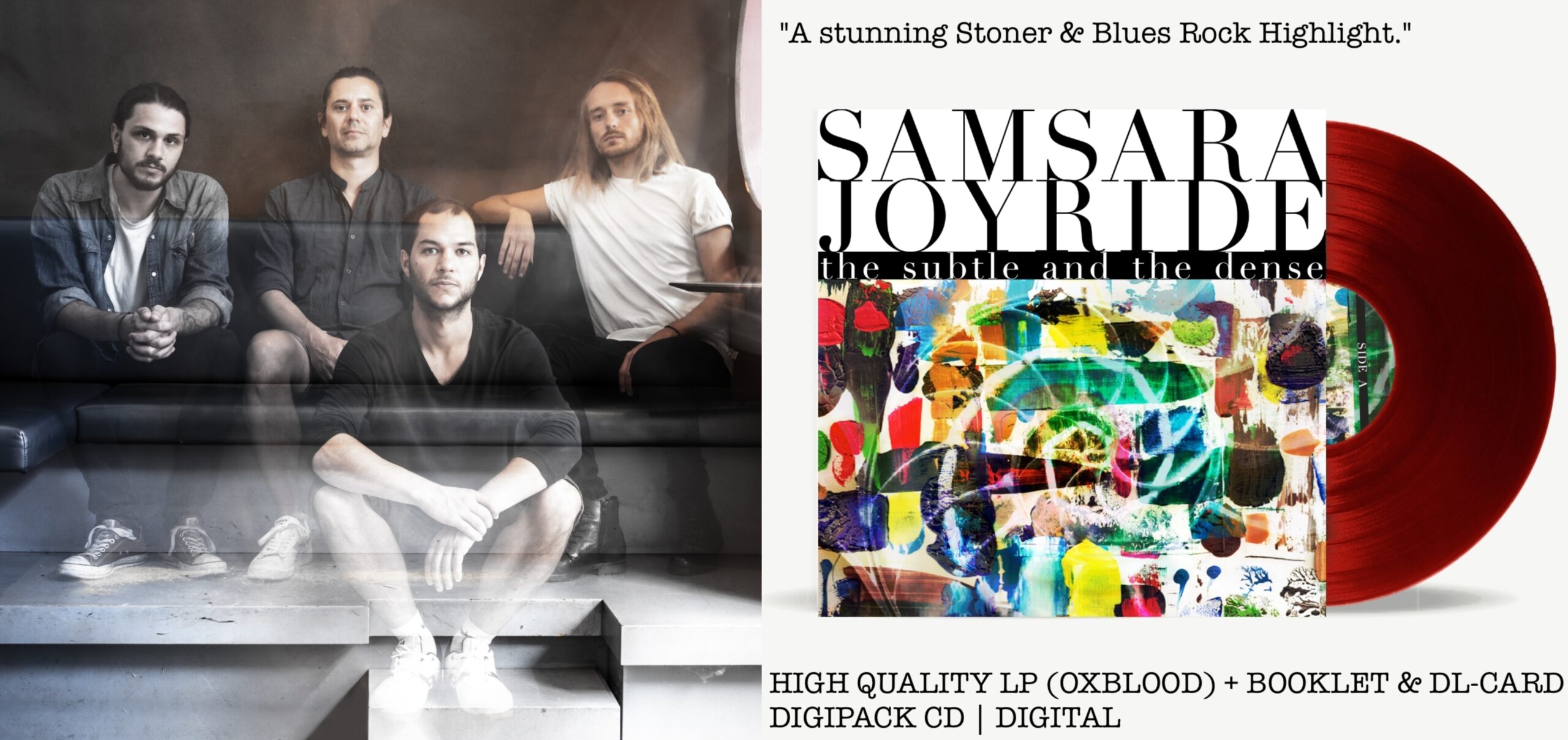 Samsara Joyride – “The Subtle And The Dense” - musicpunch.de