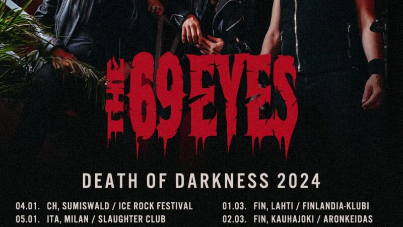 THE 69 EYES – »Death Of Darkness«-Tour 2024