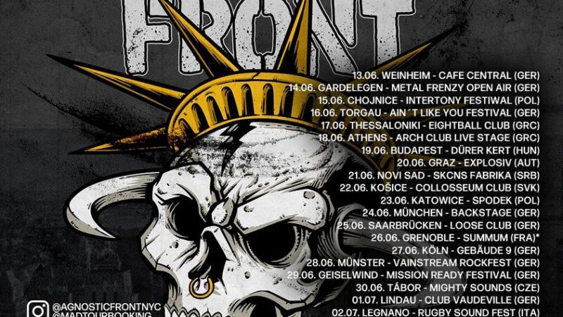 Agnostic Front auf „Urban Decay Tour“