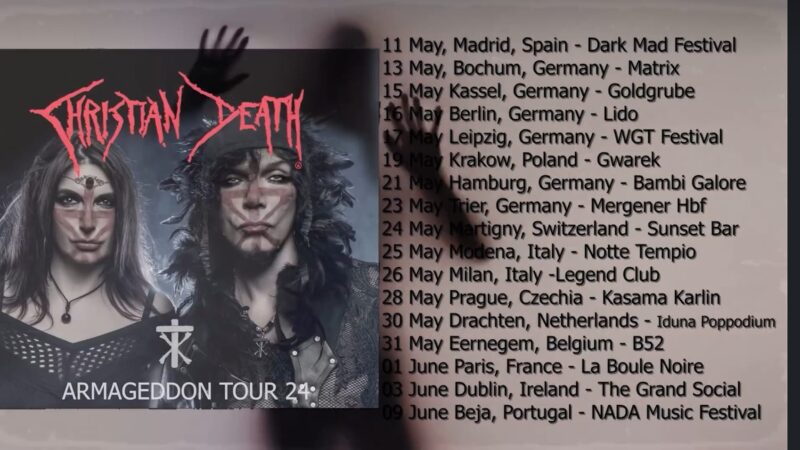 Christian Death auf „Armageddon“ Tour