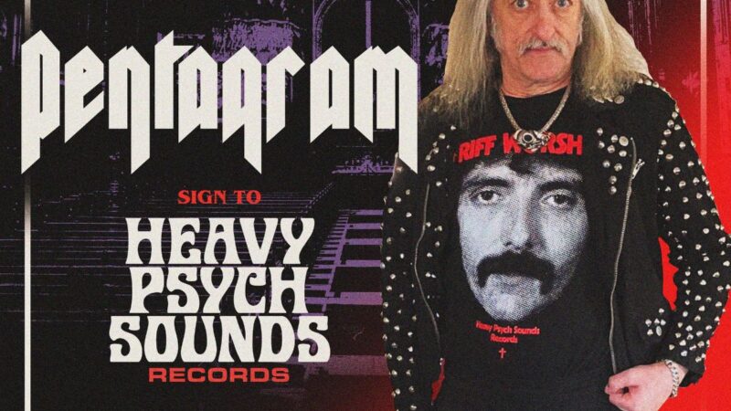 Pentagram signen bei Heavy Psych Sounds