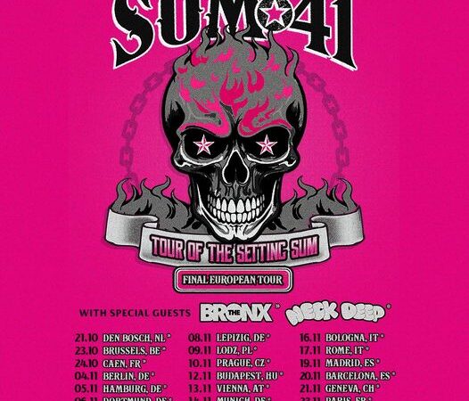 Sum41 – “The Tour Of The Setting Sum”