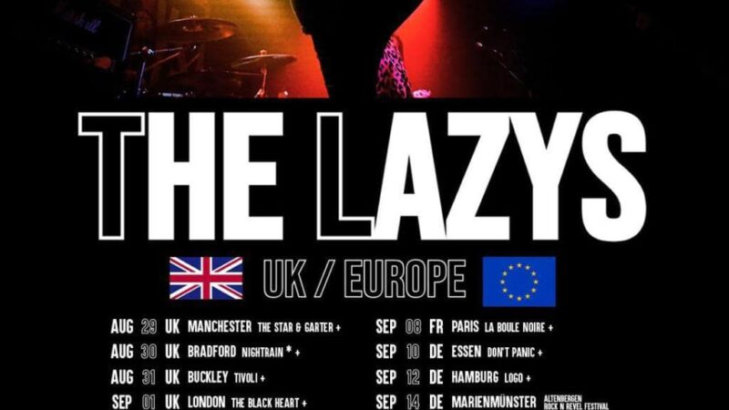 The Lazys mit Junkyard Drive auf Tour