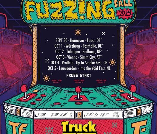 Truckfighter auf „Fuzzing Fall“ Tour 2024