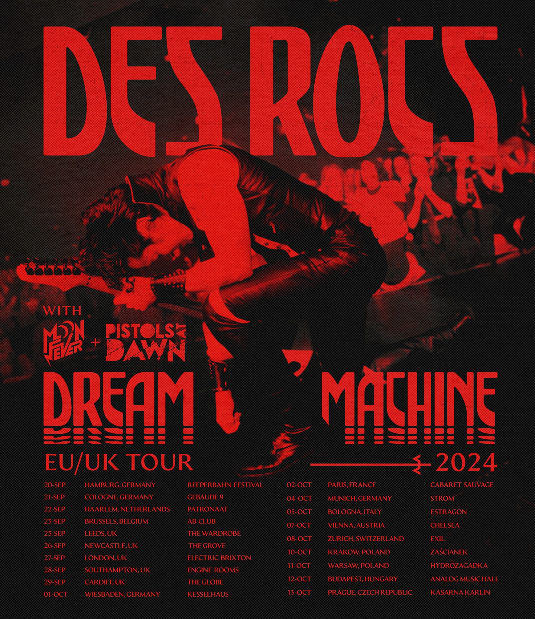 Des Rocs auf “Dream Machine” Tour