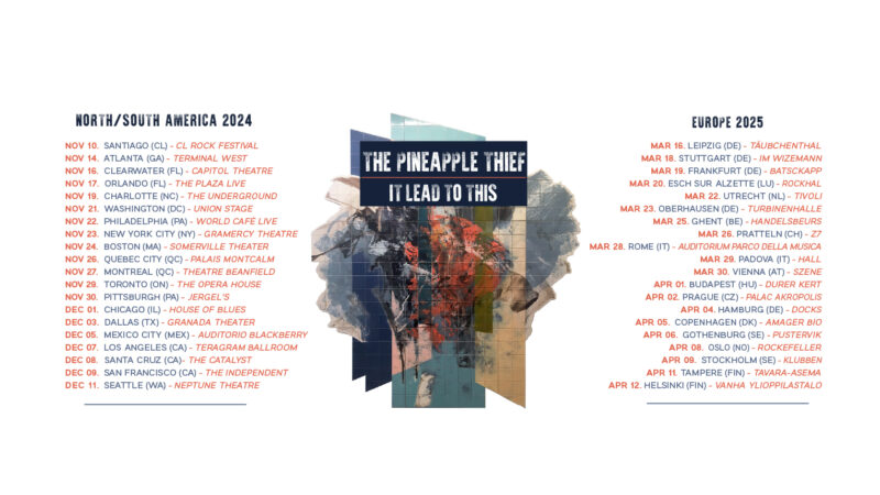 The Pineapple Thief auf Europa Tour 2025