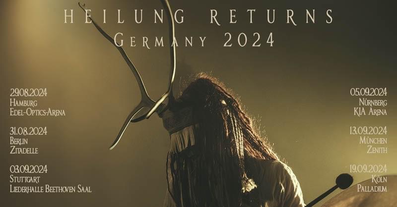 13.09.2024: Heilung und Zeal & Ardor im Zenith, München