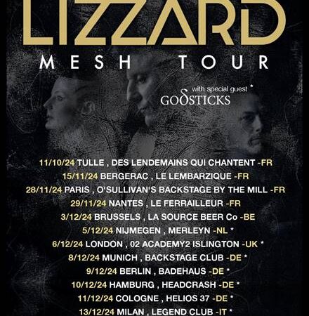 Godsticks Mit Lizzard auf “Mesh” Tour 11-12/24