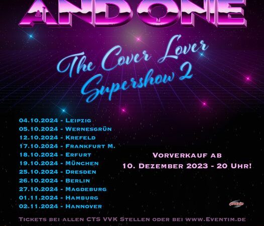 And One auf “The Cover Lover Supershow 2” Tour