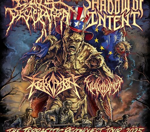 Cattle Decapitation auf Headline Tour 01/25