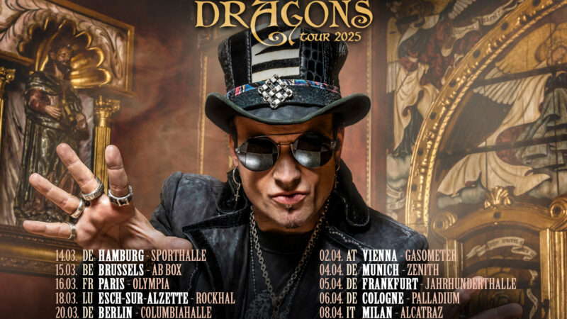 Avantasia auf „Here Be Dragons“ Arena Tour