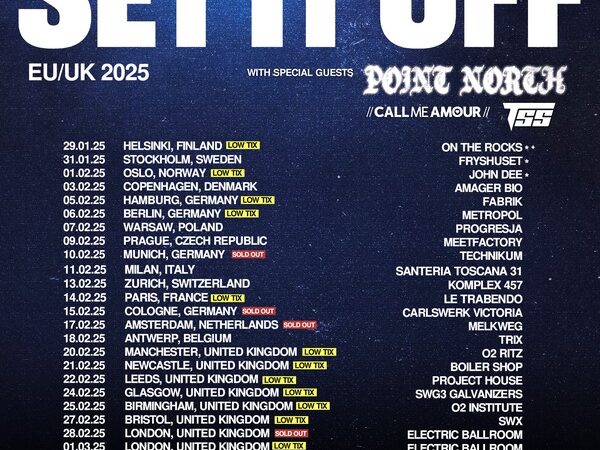 Set It Off auf Europa-Tour 2025