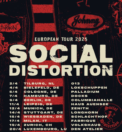 Social Distortion auf European Tour 2025