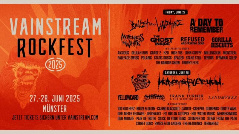 Vainstream Rockfest 28.06.25 (DE)