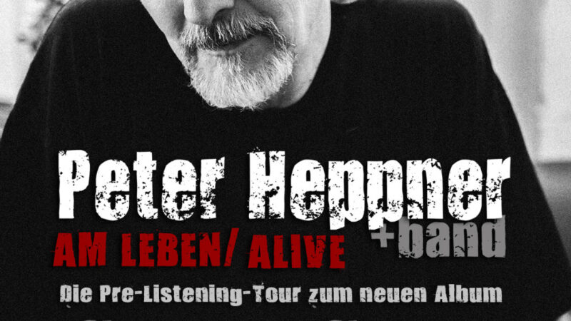 Peter Heppner auf Pre-Listening Tour