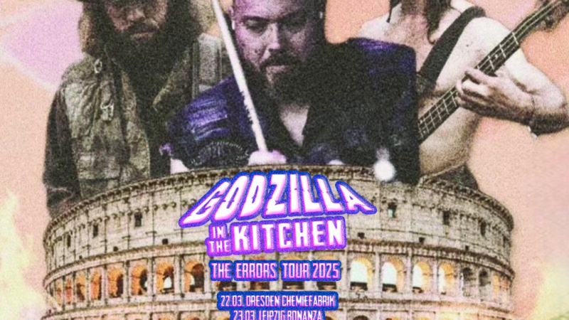 Godzilla In The Kitchen auf „The Errors Tour“