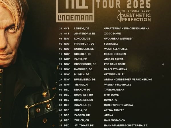 Till Lindemann auf „Meine Welt“ Tour 2025