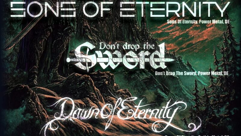 14.02.2025: Dawn of Eternity, Don’t Drop The Sword und Sons of Eternity im Kopf & Kragen, Fürth