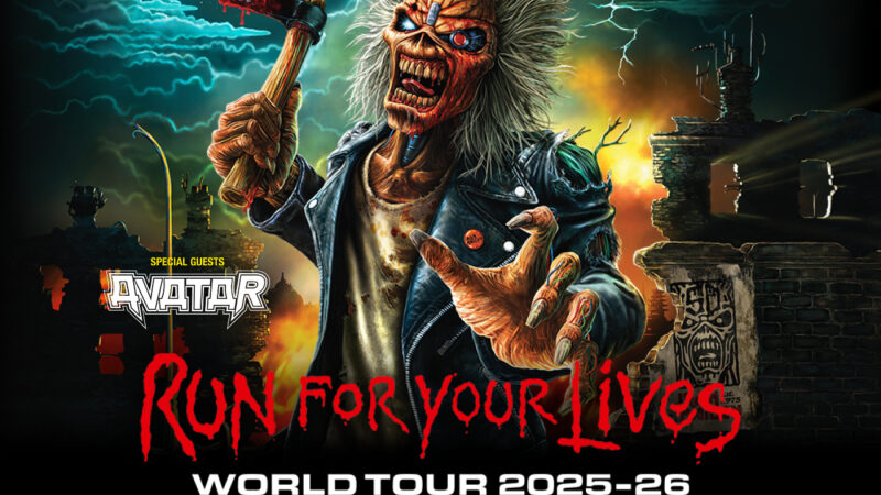 Iron Maiden auf „Run For Your Lives“ Worldtour 2025-2026