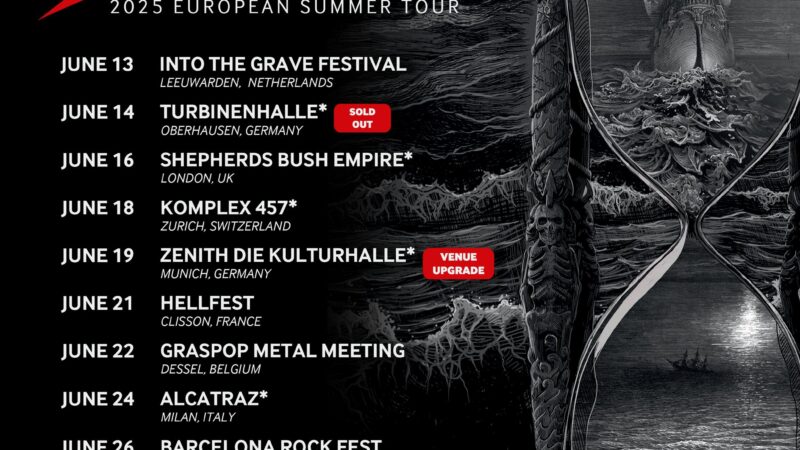 Savatage auf European Summer Tour 2025