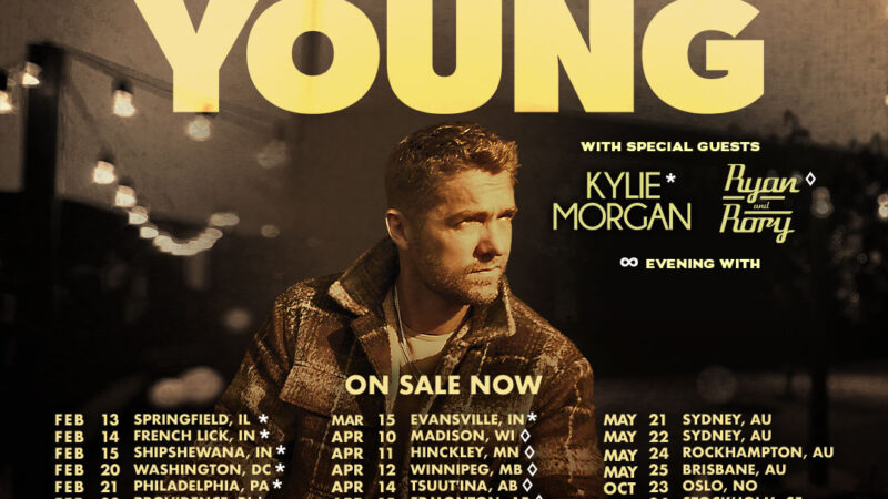 „Back To Basic Worldtour“ mit Brett Young