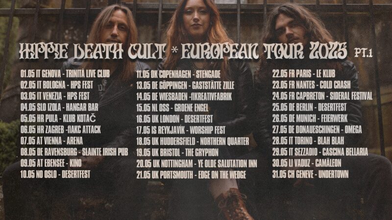 Hippie Death Cult auf Frühlingstour