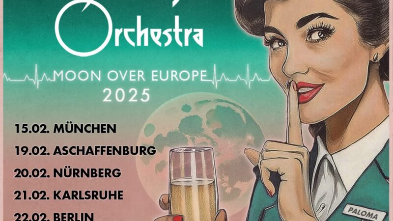 20.02.2025: The Night Flight Orchestra mit Metalite im Hirsch, Nürnberg