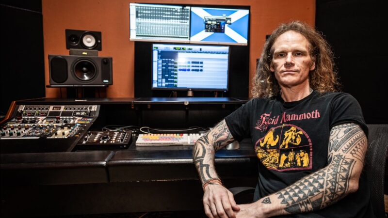 Shane Trimble von High Reeper eröffnet neues Tonstudio SLETNER SOUND in Wilmington, Delaware.