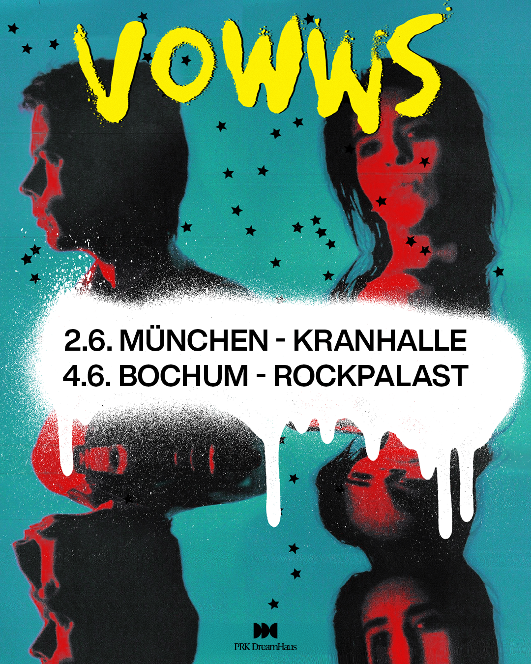 Vowws kündigen Headliner-Shows an