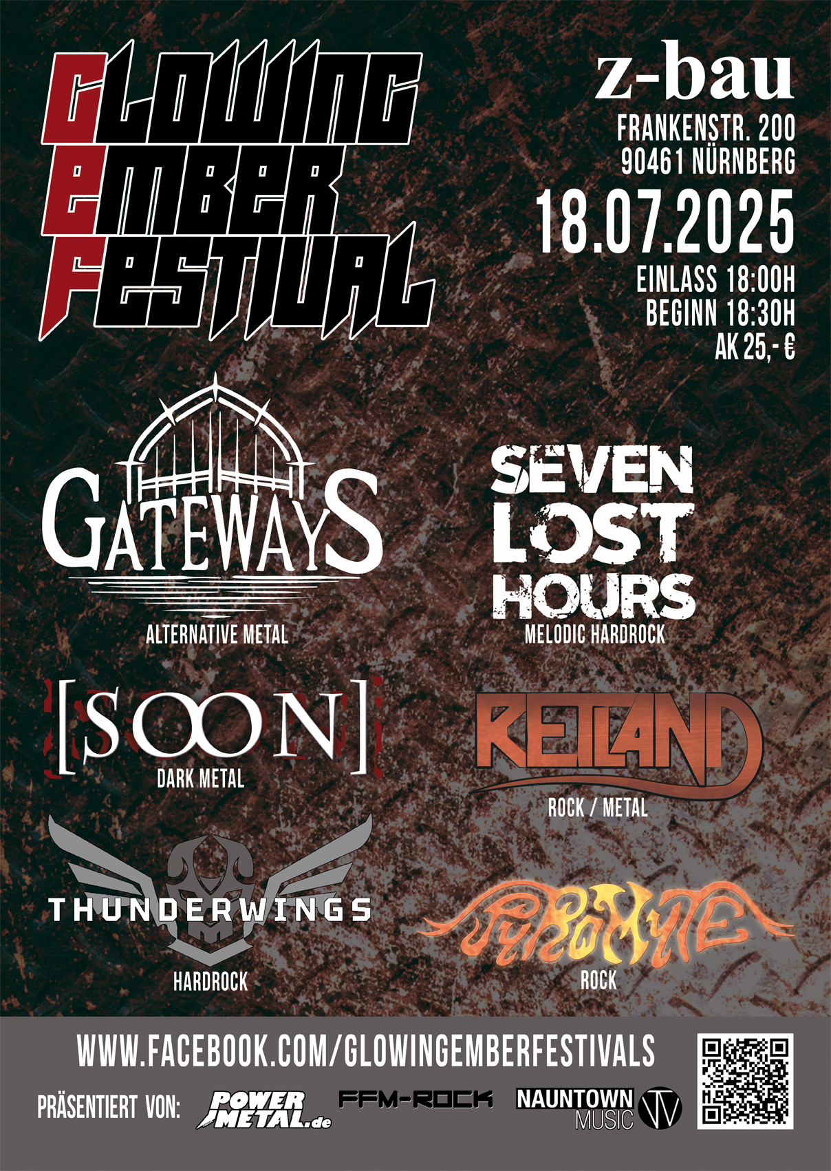 Glowing Ember Festival 18.07.25 Z-Bau