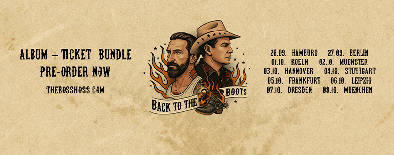 The Boss Hoss auf „Back To The Boots“Tour 09-10/25