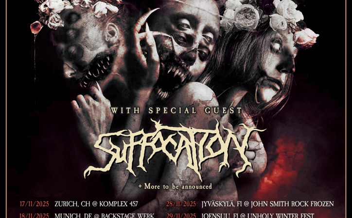 Cradle Of Filth auf „Splintered In Winter“ Tour 2025