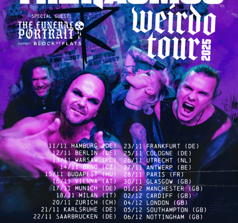 The Rasmus auf „Weirdo“ Tour 2025