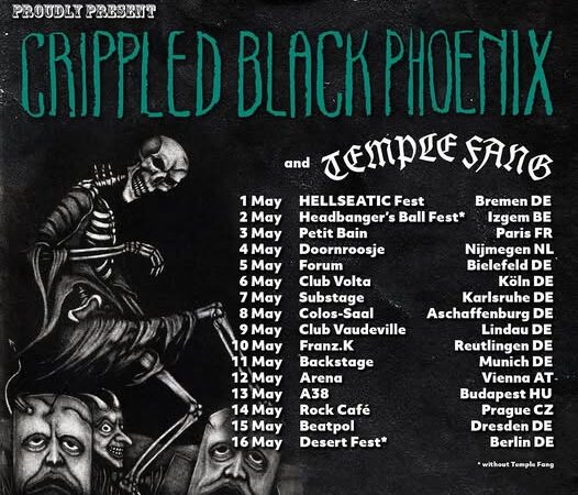 Crippled Black Phoenix auf Tour 2026