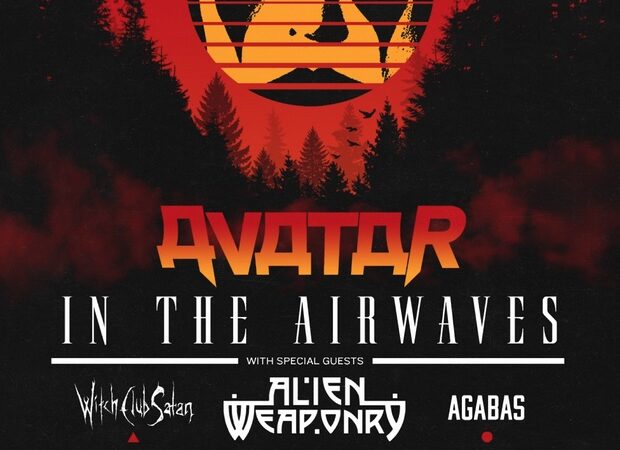 Avatar auf „In The Airwaves“ Tour 2026