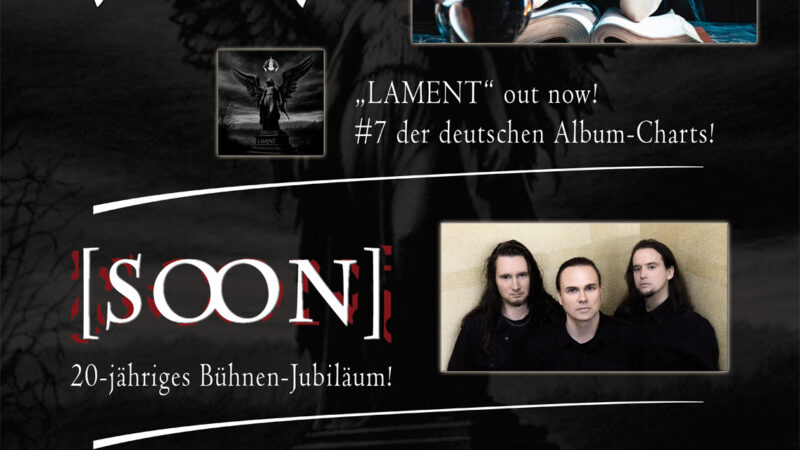 [SOON] als Vorband von Lacrimosa am 05.10.25