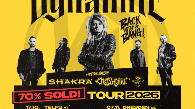 Kissin‘ Dynamite „Back With A Bang“ Tour 2025