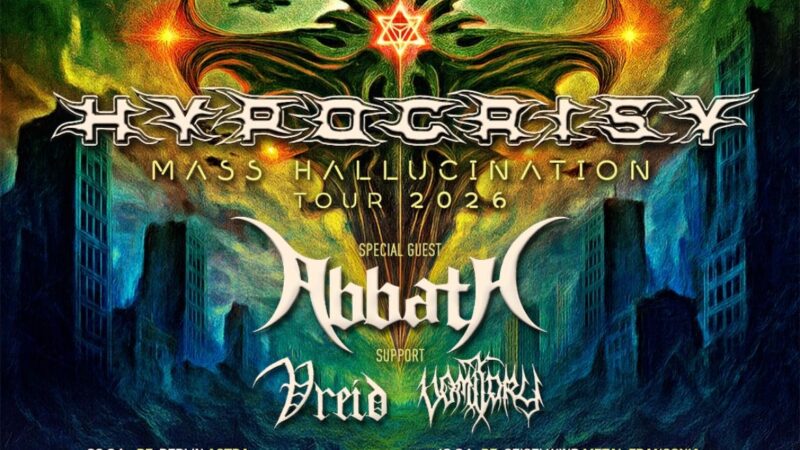 Hypocrisy auf „Mass Hullucination“ Tour 2026